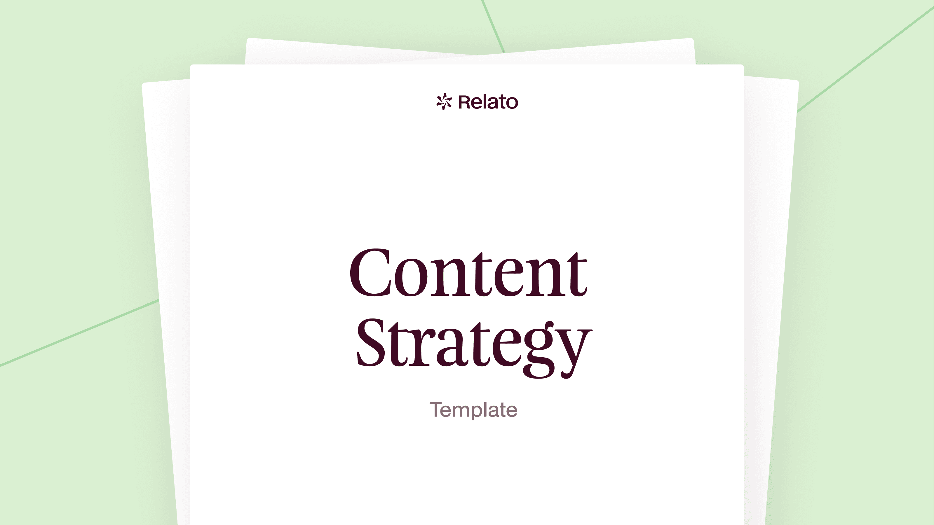 Content Strategy Template Preview